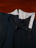 26/1061 immaculate 1994 huntsman savile row bespoke charcoal grey wool & mohair d/b suit 42-43 extra long