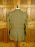 24/0463 exceptional vintage norton & sons savile row bespoke field sports tweed shooting suit 41-42 regular
