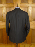 24/0474 immaculate anderson & sheppard 2009 savile row bespoke grey worsted d/b suit 46 regular to long