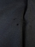 24/0502 anderson &sheppard 2010 savile row bespoke grey worsted suit (some damage) 46 regular