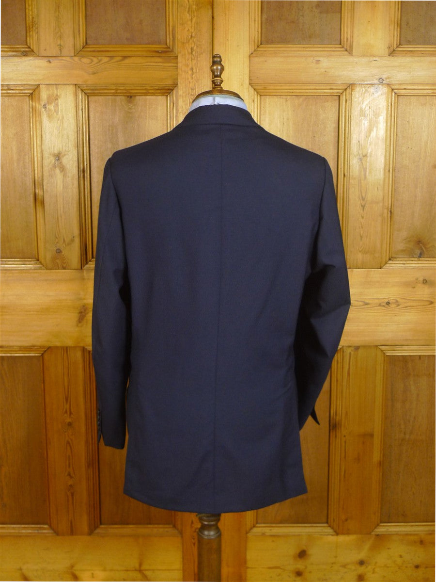 250724/041 immaculate kent haste lachter 2015 savile row bespoke navy blue mohair & worsted suit 48-49 regular