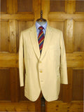 250724/029 immaculate kent haste lachter 2016 savile row bespoke beige cotton drill safari summer sports jacket blazer 48 regular