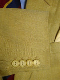 080824/09 anderson & sheppard 2000 savile row bespoke linen silk & cashmere sports jacket blazer 47 regular