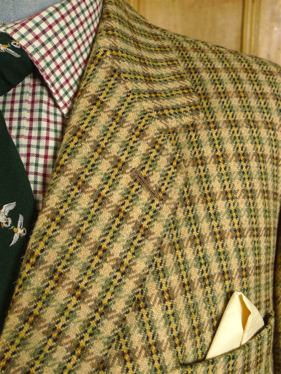 24/0808 immaculate vintage campbell & co beauly scottish tweed plus 4s shooting suit 44 regular