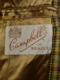 24/0808 immaculate vintage campbell & co beauly scottish tweed plus 4s shooting suit 44 regular