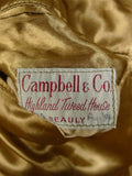 24/0808 immaculate vintage campbell & co beauly scottish tweed plus 4s shooting suit 44 regular