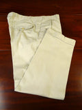 24/0850 immaculate kent haste lachter savile row bespoke cream stone cotton chino trouser 39