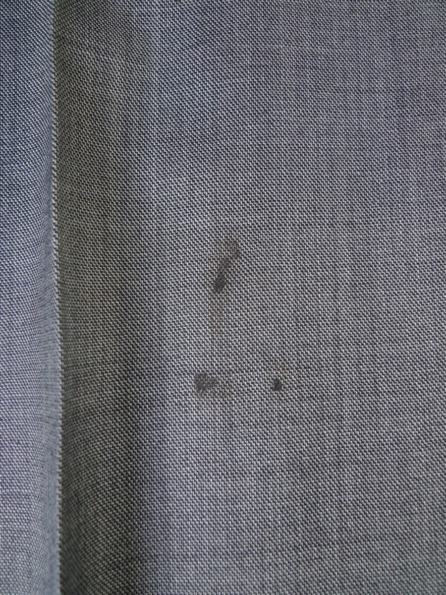 24/0837 anderson & sheppard 2003 savile row bespoke lighter-weight grey pick weave worsted suit 46-47 regular to long