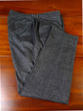 24/0909 immaculate hackett london grey herringbone weave cotton trouser 38