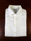 24/0945 stephen lachter savile row bespoke white cotton s/cuff shirt 18.5