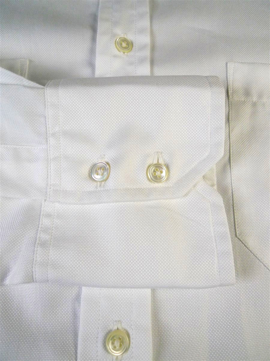 24/0947 immaculate stephen lachter savile row bespoke white cotton s/cuff shirt 18.5