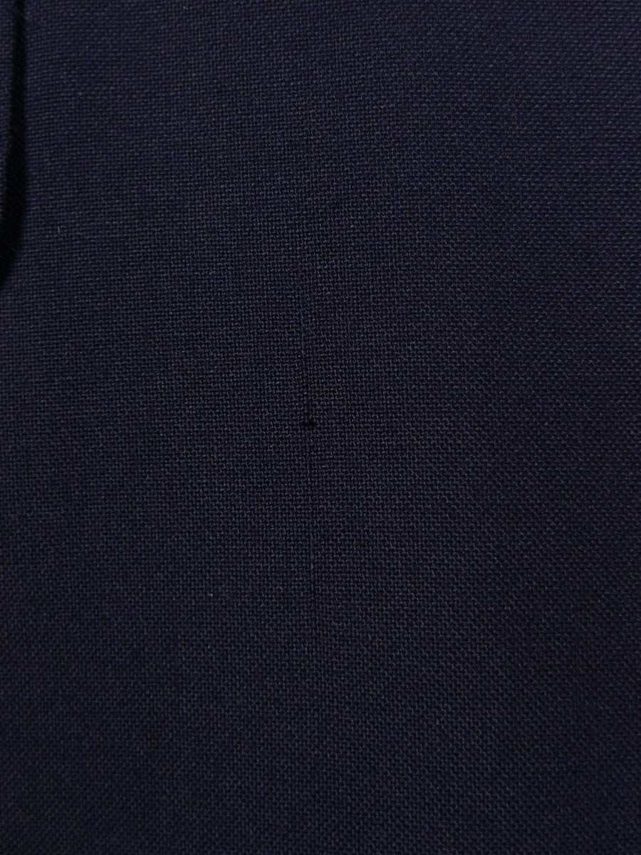 24/0935 kent haste lachter 2019 savile row bespoke navy blue worsted blazer w/ services buttons 48 regular to long