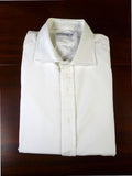 24/0938 immaculate stephen lachter savile row bespoke white marcella evening dress d/cuff shirt 18