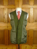 24/0975 immaculate vintage savile row bespoke green / red wp check 4-piece tweed shooting suit (2 pr breeks) 39 long