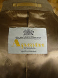 24/0965 vintage aquascutum heavyweight lambs wool british warm style overcoat 44-45 regular