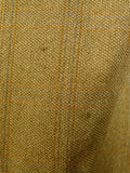 24/0990 vintage john g hardy brown beige wp check tweed jacket 42 regular