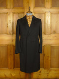 24/0999 vintage antique genuine 1900s black d/b frock coat 39 long