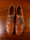 24/1020 edward green tan brown calf leather brogue shoe w/ bags uk 9.5 (rrp £1050)