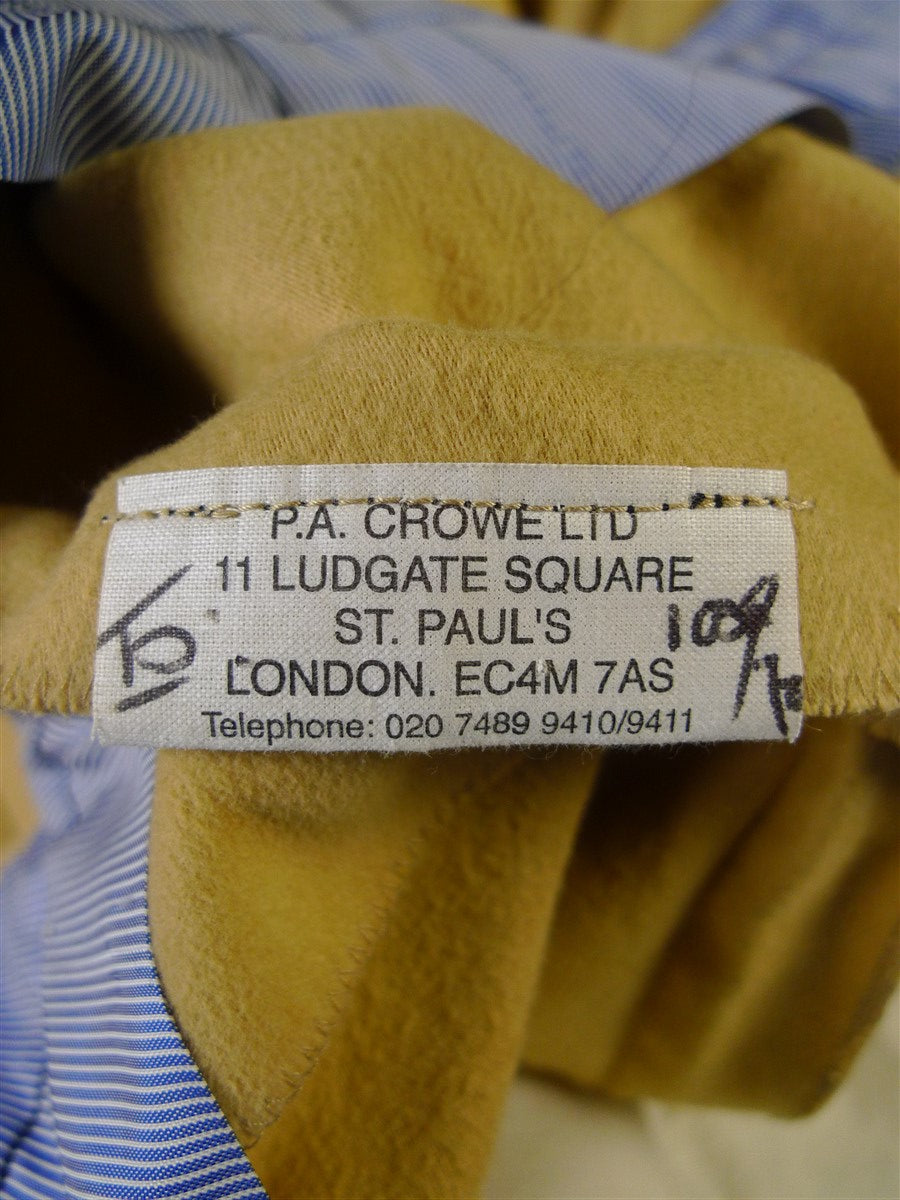 24/1017 p.a crowe 2015 city of london bespoke tan moleskin country trouser 46