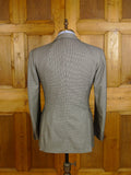 25/0051 luxury rossini  italian 100% cashmere dogtooth check suit (rrp £6,000) 38-39 short to regular