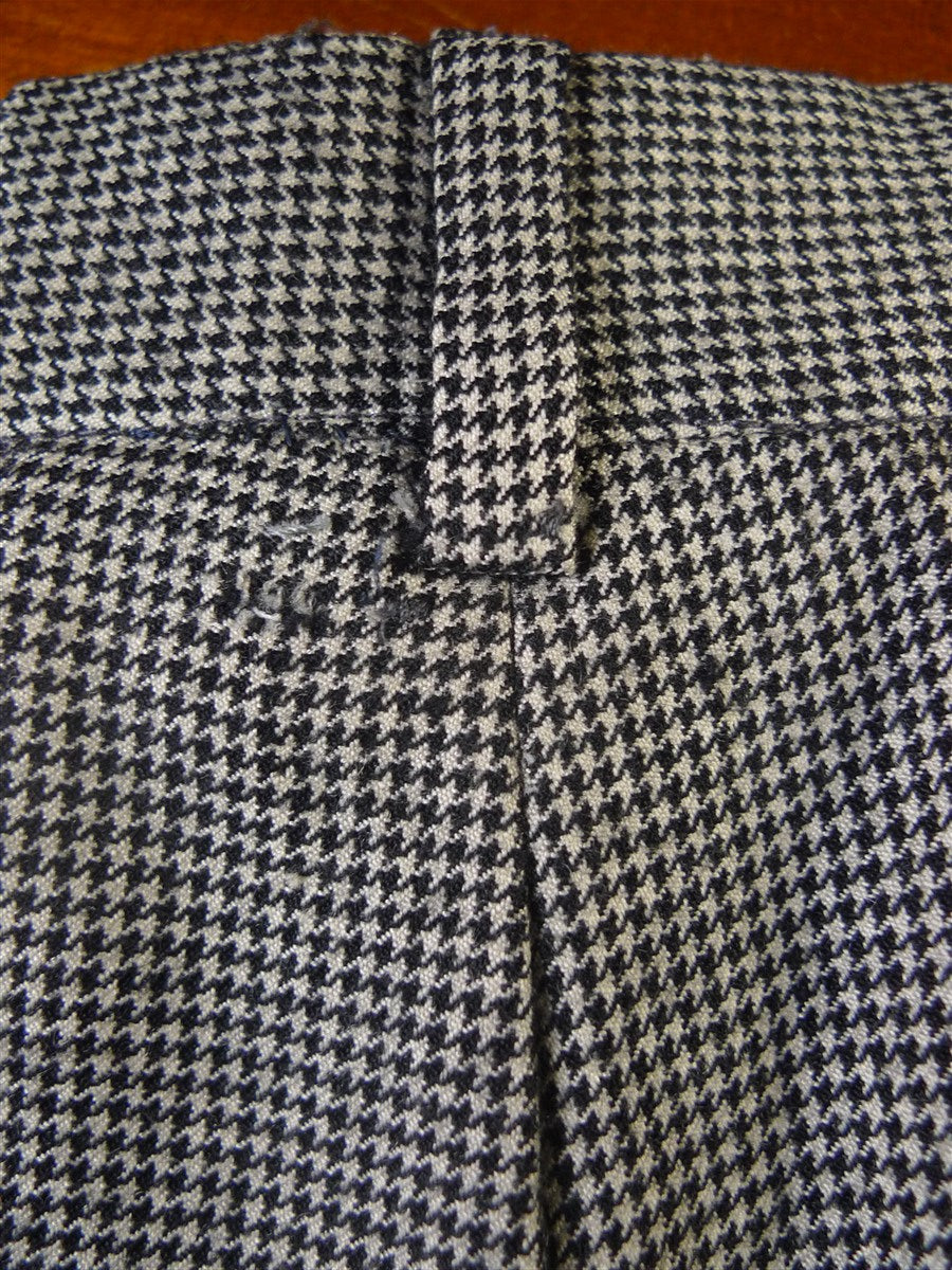 25/0051 luxury rossini  italian 100% cashmere dogtooth check suit (rrp £6,000) 38-39 short to regular