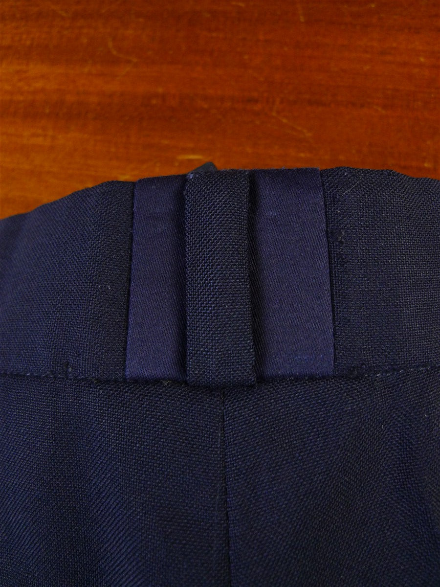 25/0075 vintage 1979 nutters savile row bespoke blue wool & mohair 3-piece suit 40 regular to long