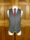 25/0167 terry haste 2010 savile row bespoke grey wool & silk 3-piece suit 38-39 regular