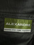 25/0210 genuine BRITISH vintage black worsted blazer w/ RAF tiger sqaudron badge 37-38 short