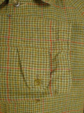 25/0233 fabulous very rare original invertere reversible tweed / cotton raincoat coat mac 46