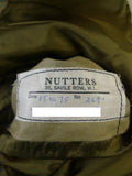 25/0246 stunning & very rare original 1975 tommy nutter 'nutters' savile row bespoke green bold check tweed suit w/ wide lapels and boot-leg 38-39 short