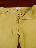25/0289 immaculate pakeman catto carter tan beige cotton chino jean trouser 37