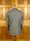 25/0267A vintage 1969 anderson & sheppard savile row bespoke grey pick weave morning suit jacket 41 short