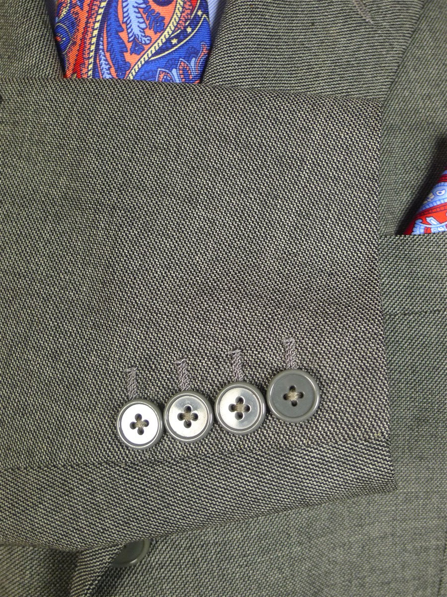 25/0267A vintage 1969 anderson & sheppard savile row bespoke grey pick weave morning suit jacket 41 short