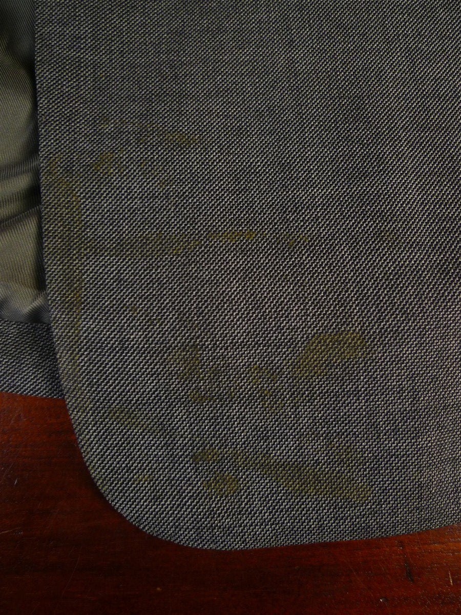 25/0267A vintage 1969 anderson & sheppard savile row bespoke grey pick weave morning suit jacket 41 short