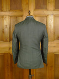 25/0397 new w/tags hackett london grey glen check wool & linen suit 38 regular