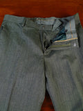 25/0397 new w/tags hackett london grey glen check wool & linen suit 38 regular