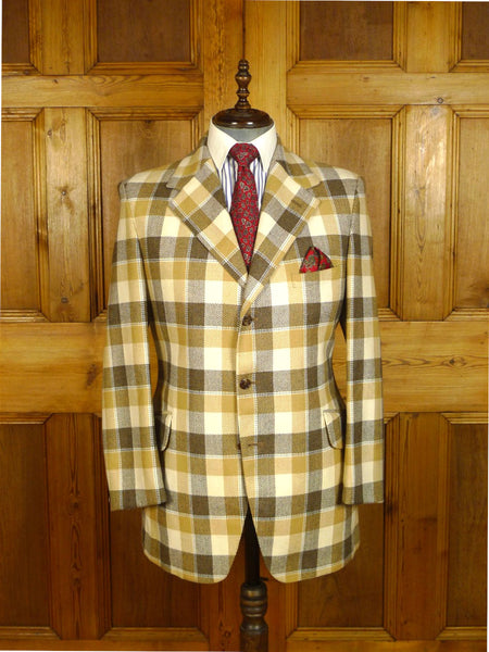 25/0427 immaculate bladen bold check tweed sports jacket blazer 42 regular