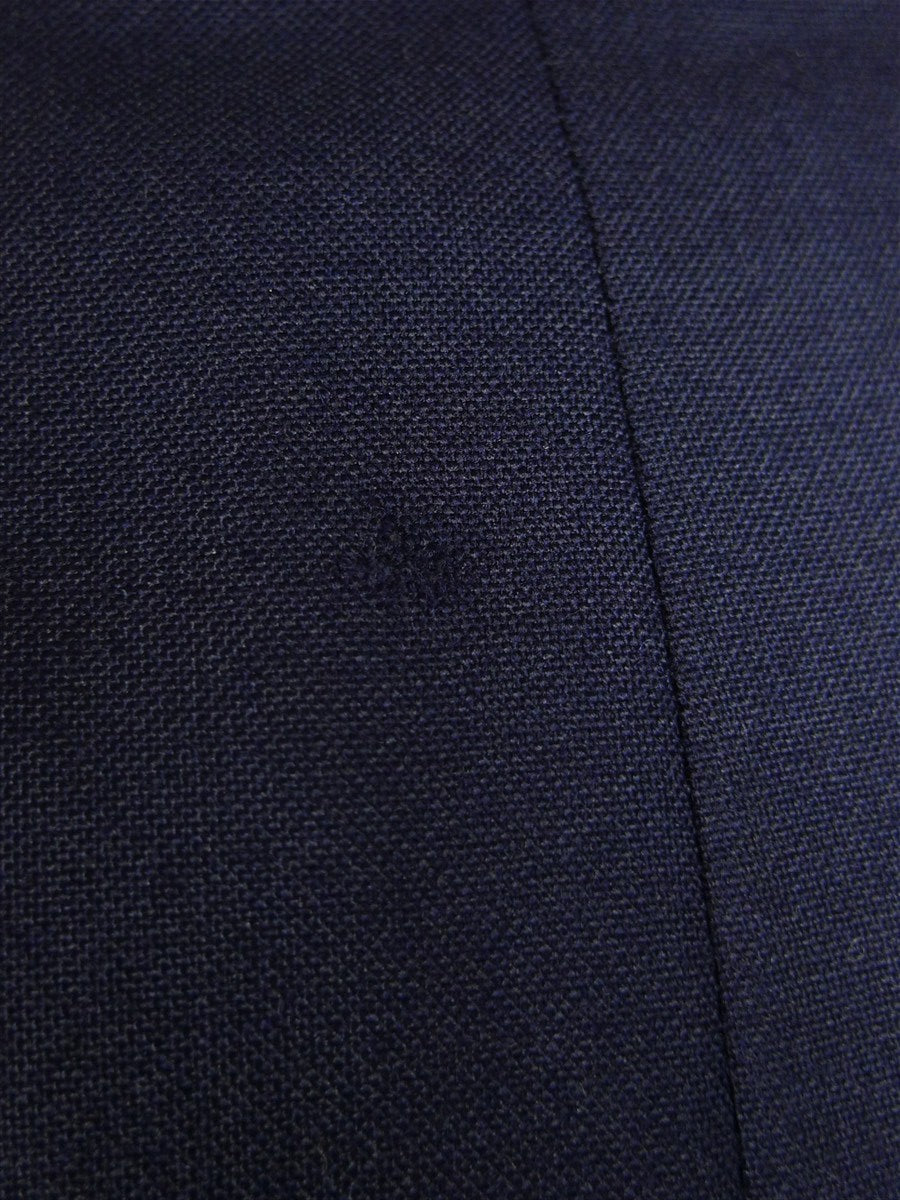 25/0424 kent haste 2018 savile row bespoke navy blue worsted blazer jacket 50 regular