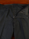 25/0438 savile row bespoke dark grey superfine wool trouser 40-44