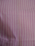 25/0538 gieves & hawkes savile row pink red stripe cotton shirt 17