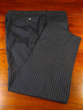 25/0460 kilgour french & stanbury 1992 savile row bespoke golden bale worsted grey pin-stripe trouser 42-46
