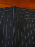 25/0460 kilgour french & stanbury 1992 savile row bespoke golden bale worsted grey pin-stripe trouser 42-46