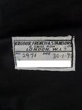 25/0460 kilgour french & stanbury 1992 savile row bespoke golden bale worsted grey pin-stripe trouser 42-46