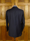25/0827 anderson & sheppard savile row navy blue suit for restoration 46 long