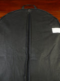 25/0482 davies & son savile row bespoke black woven plastic suit bag carrier