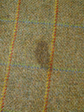 25/0503 vintage aspers london green wp check tweed shooting breeches breeks 38