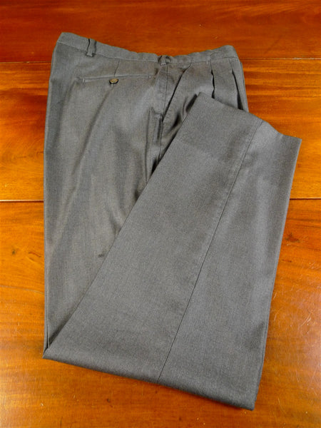25/0499 luxury 2012 italian bespoke grey wool & cashmere trouser 36