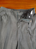 25/0499 luxury 2012 italian bespoke grey wool & cashmere trouser 36