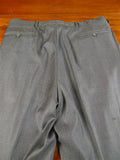 25/0499 luxury 2012 italian bespoke grey wool & cashmere trouser 36