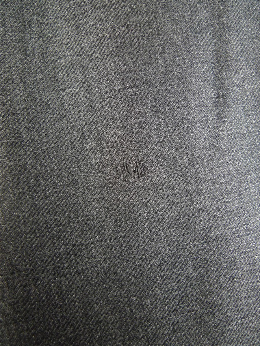 25/0499 luxury 2012 italian bespoke grey wool & cashmere trouser 36